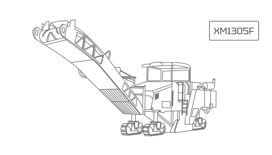 Дорожная фреза XCMG XM1305F