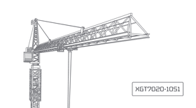 Башенный кран XCMG XGT7020-10S1