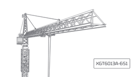 Башенный кран XCMG XGT6013A-6S1