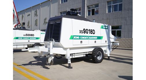Стационарный бетононасос XCMG XS9018D Стационарный бетононасос XCMG XS9018D