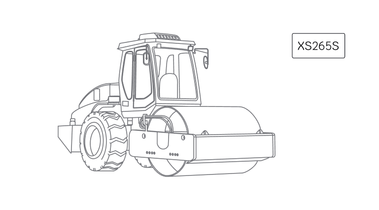 Дорожный каток XCMG XS265S