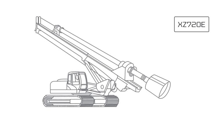 Установка ГНБ XCMG XZ720E