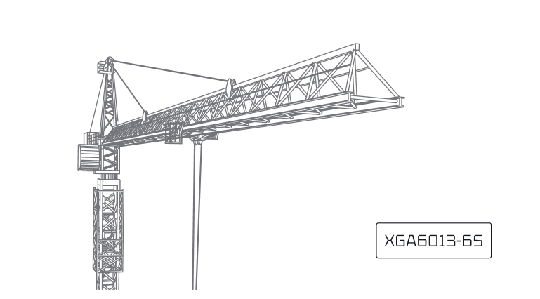 Башенный кран XCMG XGA6013-6S