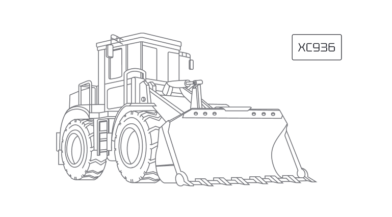 Фронтальный погрузчик XCMG XC936 Фронтальный погрузчик XCMG XC936
