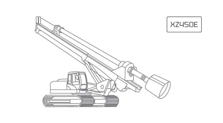 Установка ГНБ XCMG XZ450E