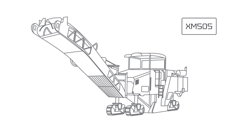 Дорожная фреза XCMG XM505